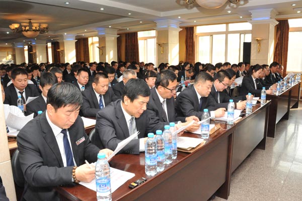 兰州拉斯维加斯游戏3499股份公司召开2014年度“决战二、三季度”劳动竞赛动员大会