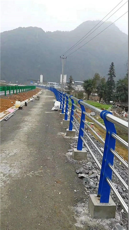 沧州 道路碳钢护栏 201不锈钢护栏立朋 定制生产型号018、019